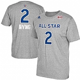 Men's Kyrie Irving Gray 2017 All-Star Game Name & Number T-Shirt